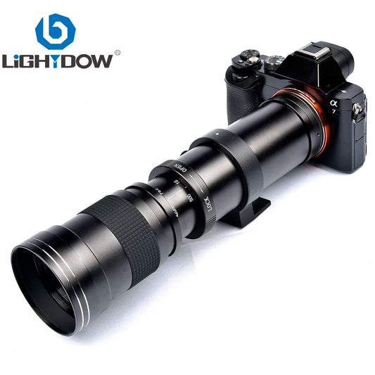 Lightdow Super Telephoto Manual Zoom Lens 420-800mm F8.3-16