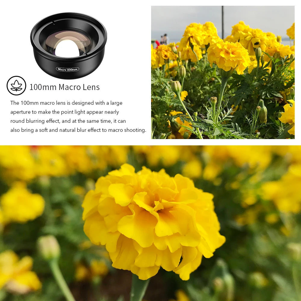 APEXEL Smartphone Premium Macro Lens