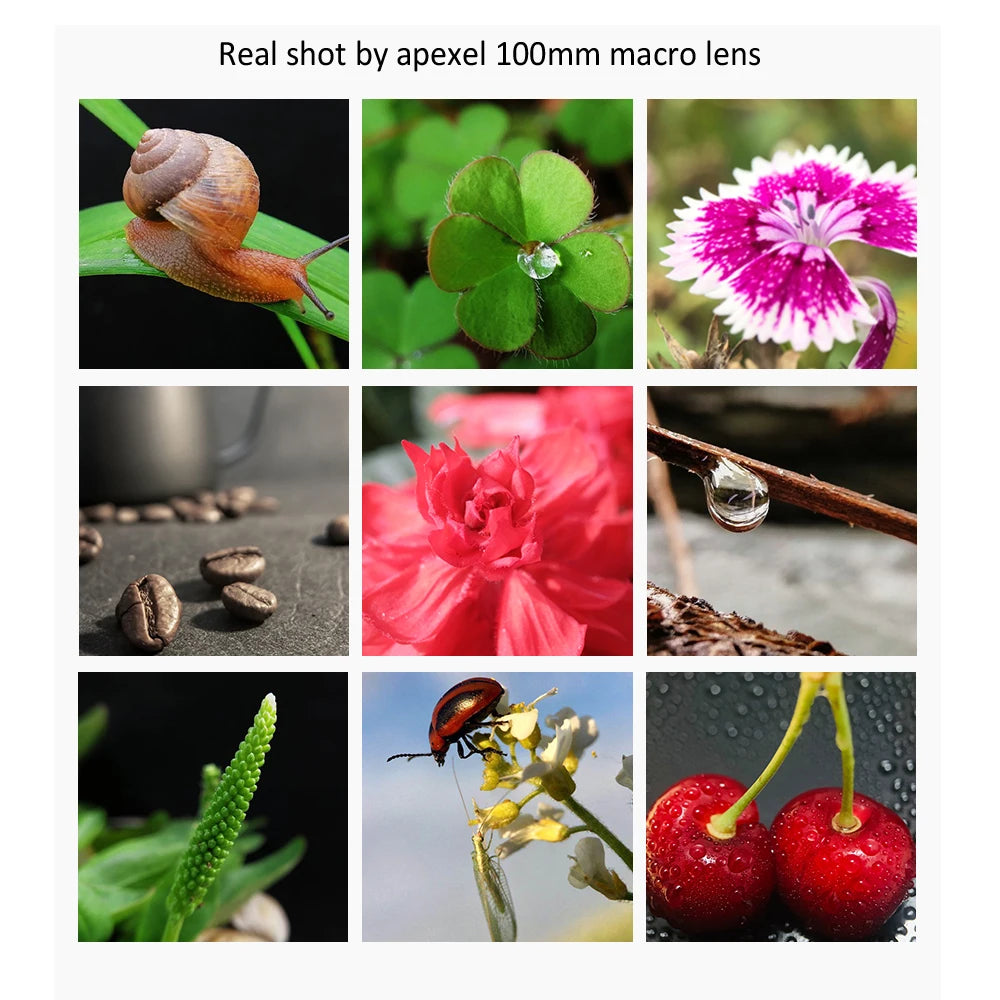 APEXEL Smartphone Premium Macro Lens