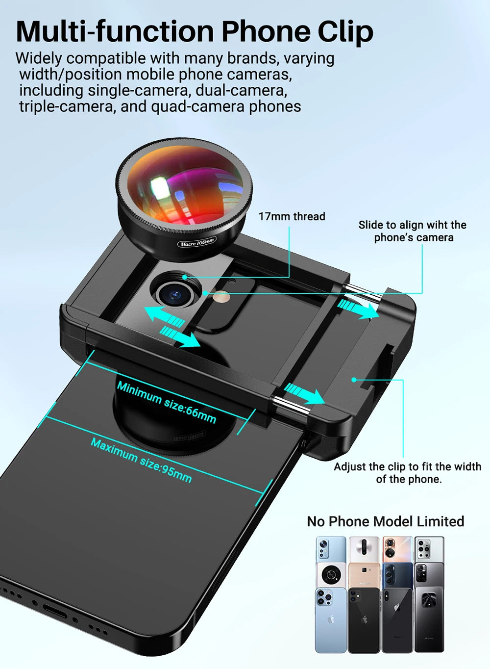 APEXEL Smartphone Premium Macro Lens