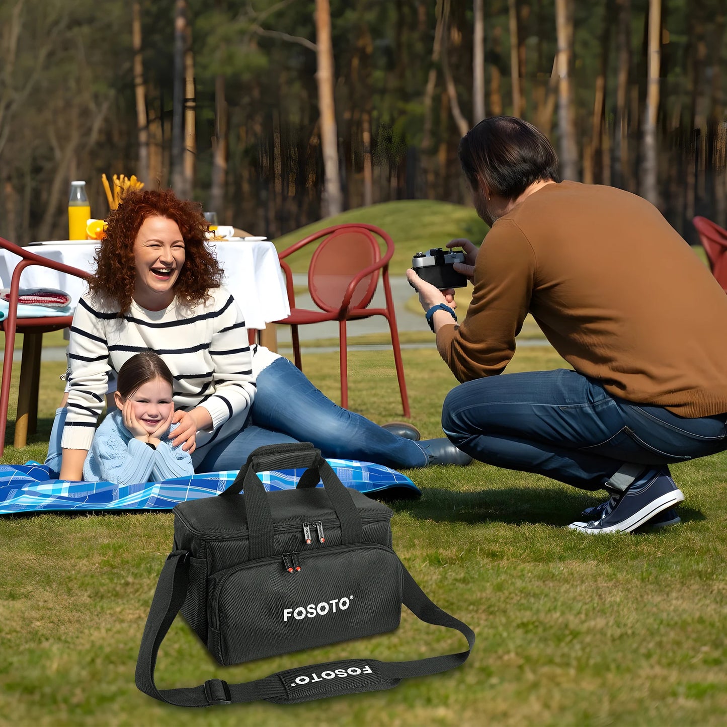 Fosoto Large Capacity Photography Camera Bag