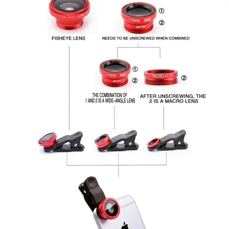 3in1 Smartphone Lens Kit