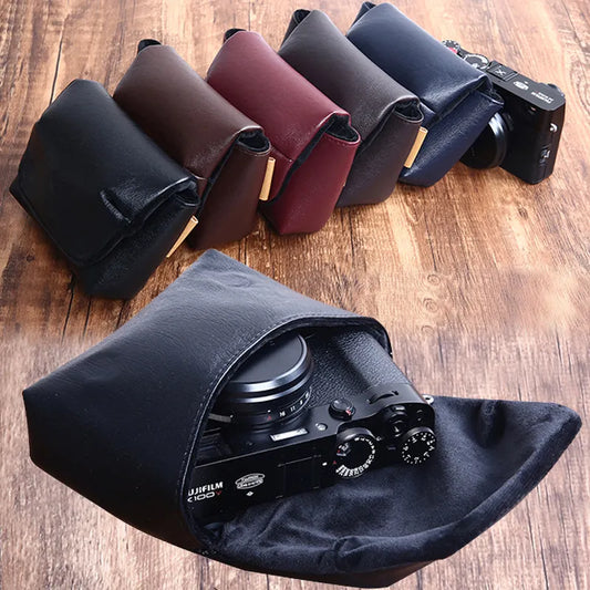 Wennew PU Leather Camera Soft Case