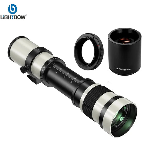 Lightdow 420-800mm F8.3 Manual Telephoto Zoom Lens